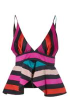 Leal Daccarett Tierra Peplum Tank