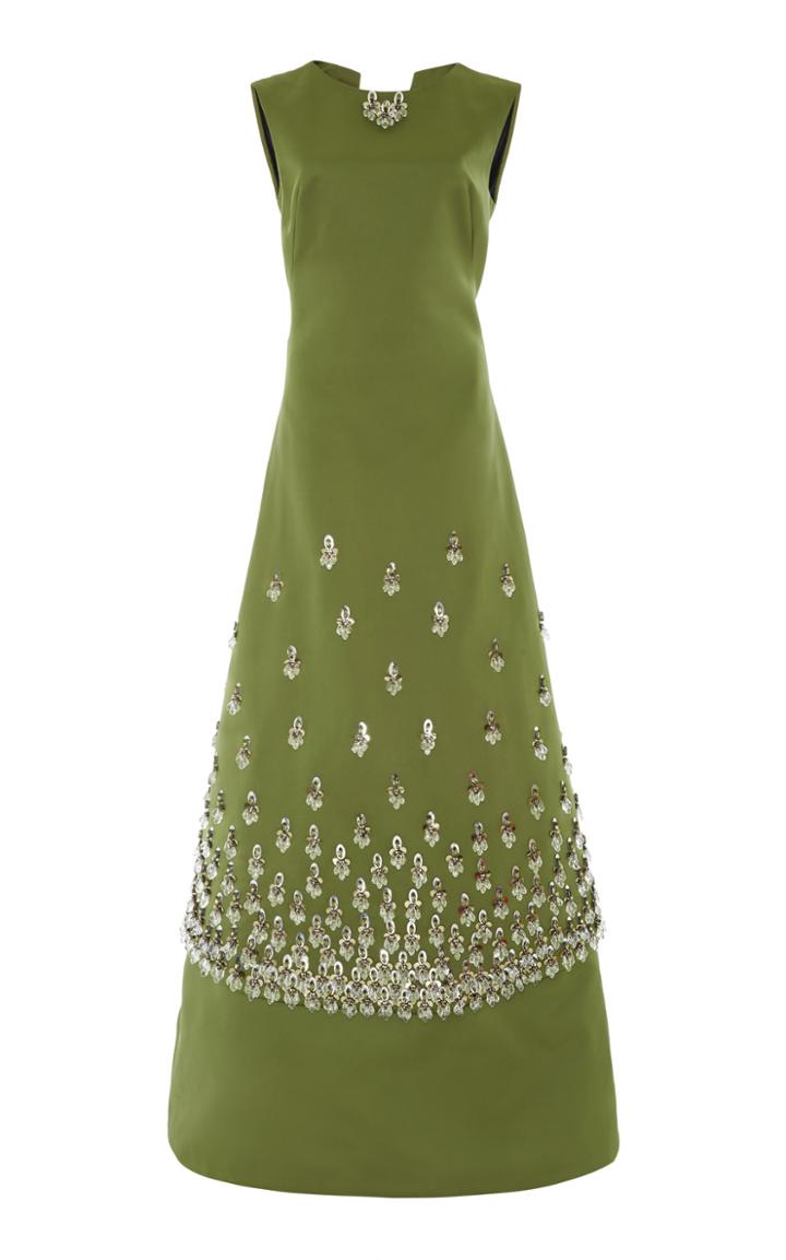 Zac Posen Embellished Gown