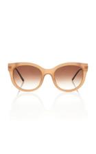 Thierry Lasry Lively 864 Cat-eye Acetate Gold-tone Sunglasses