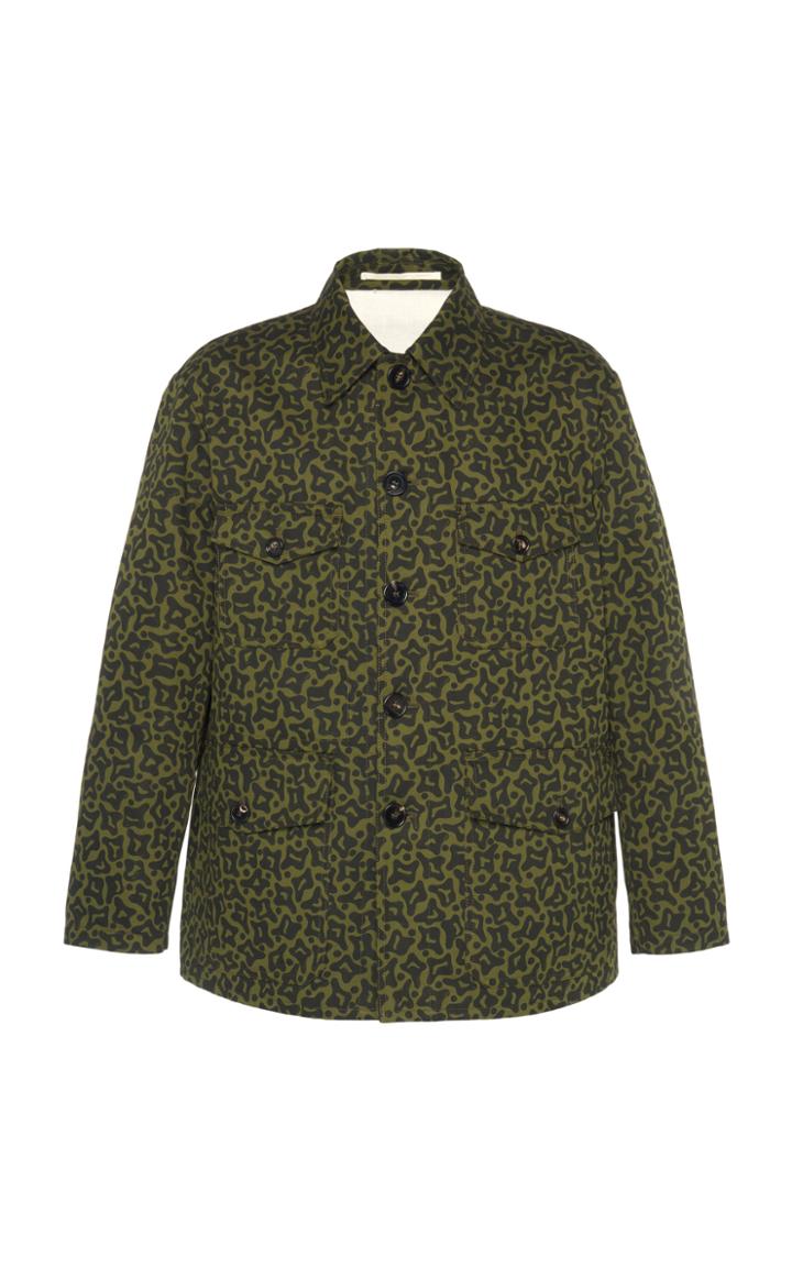 Marni Printed Cotton-twill Jacket