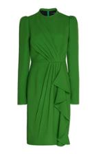 Moda Operandi Andrew Gn Ruffle-embellished Crepe Dress Size: 38