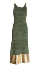 Jw Anderson Long Tank Dress With Foil