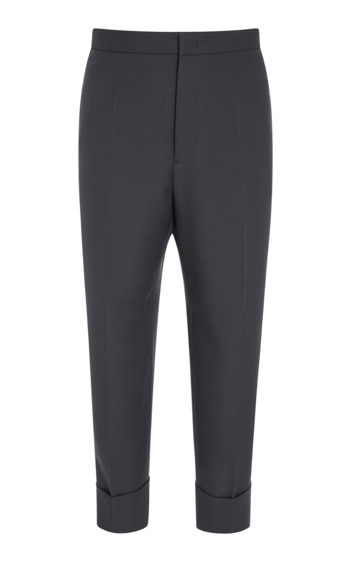 Jil Sander Cuffed Twill Trousers