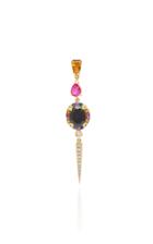 Holly Dyment Single Go Lightly Stiletto Black Spinel Earring
