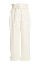 Moda Operandi Simone Rocha Cropped Cotton-blend Pants
