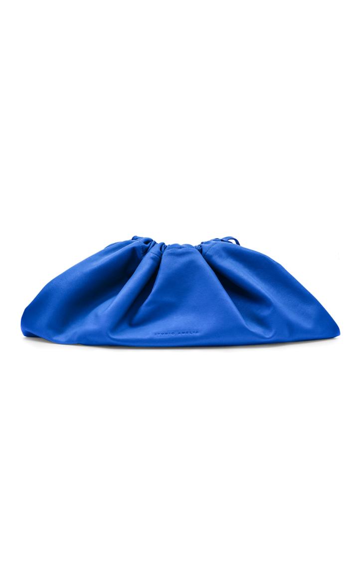 Moda Operandi Studio Amelia Maxi Leather Drawstring Clutch