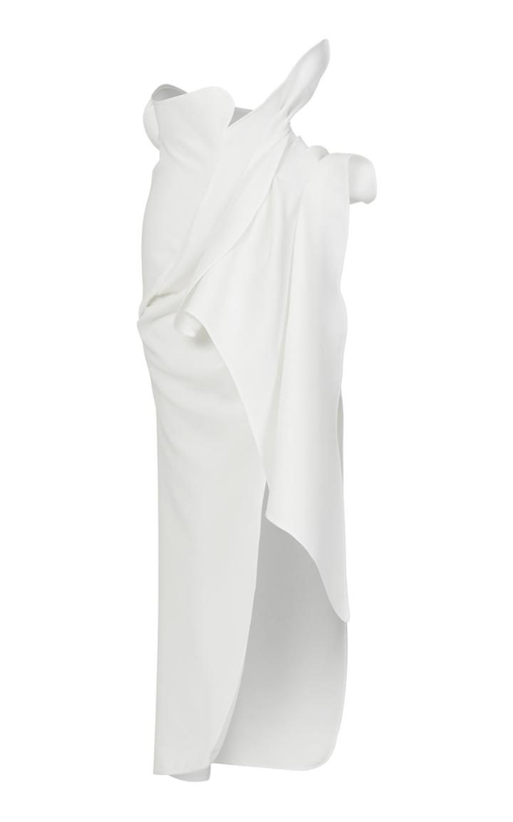Maticevski Ephemeral Structural Asymmetric Skirt