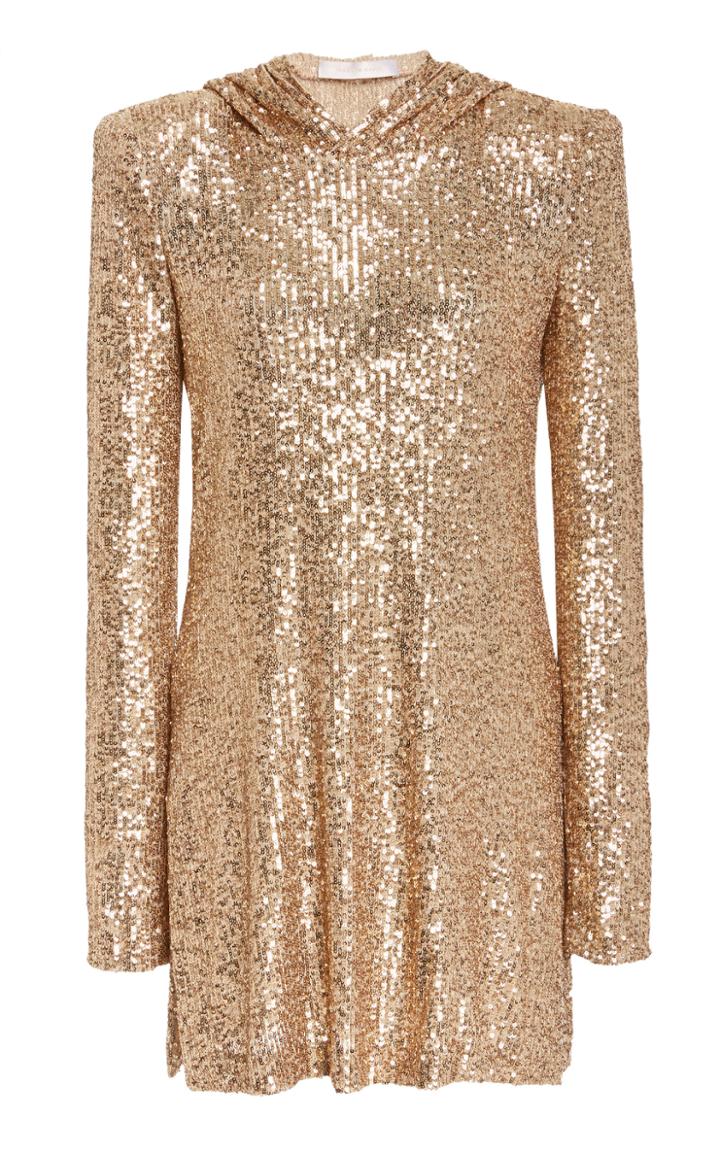 Moda Operandi Naeem Khan Sequin Tunic With Hood