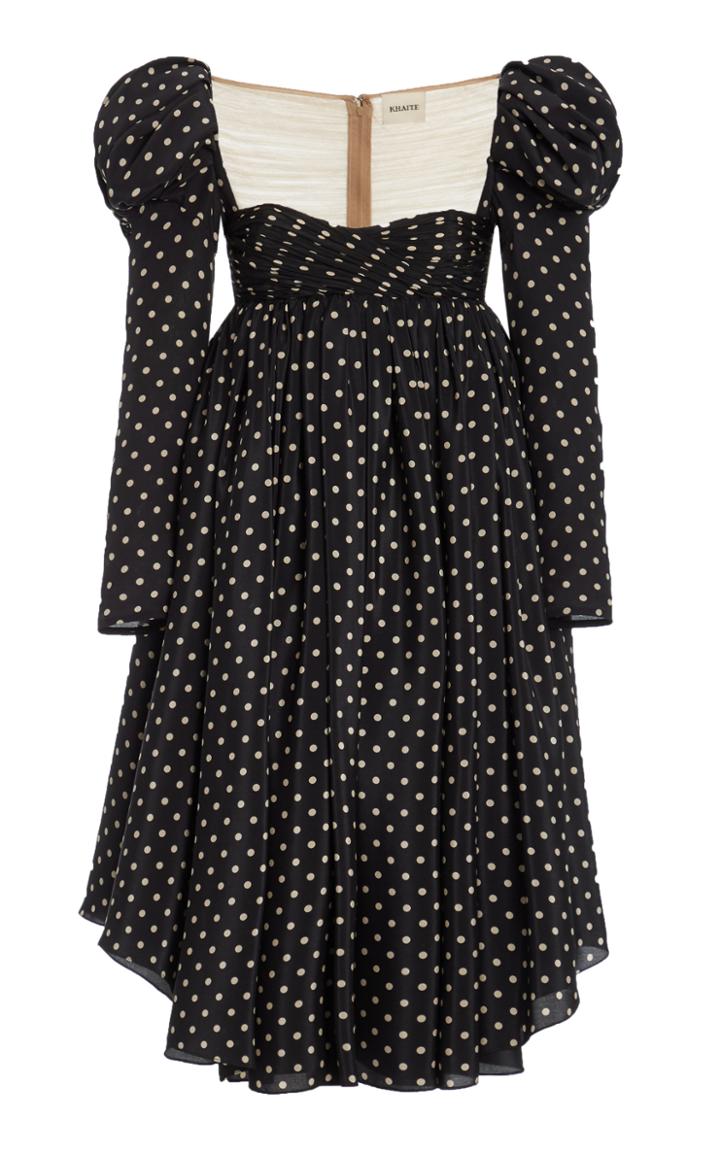 Moda Operandi Khaite Trisha Printed Silk Dress