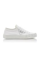 Prada Garbardine Low Top Sneakers