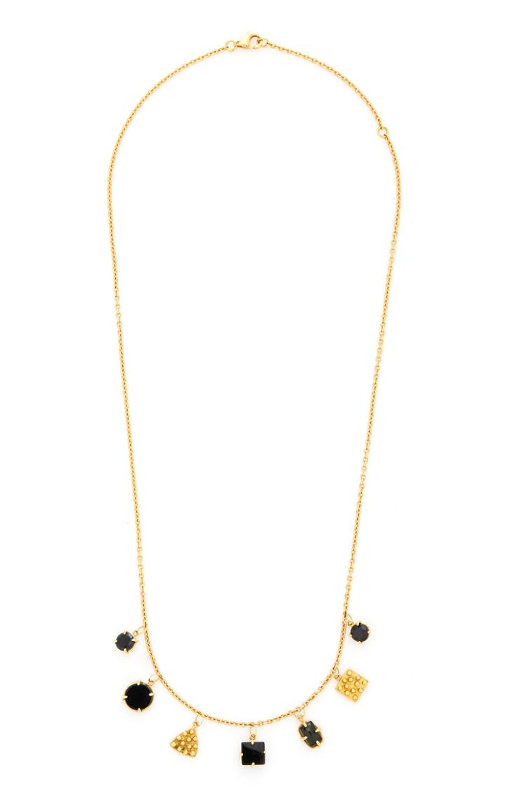 Moda Operandi Gaya 18k Yellow Gold Profondeur De La Terre Necklace