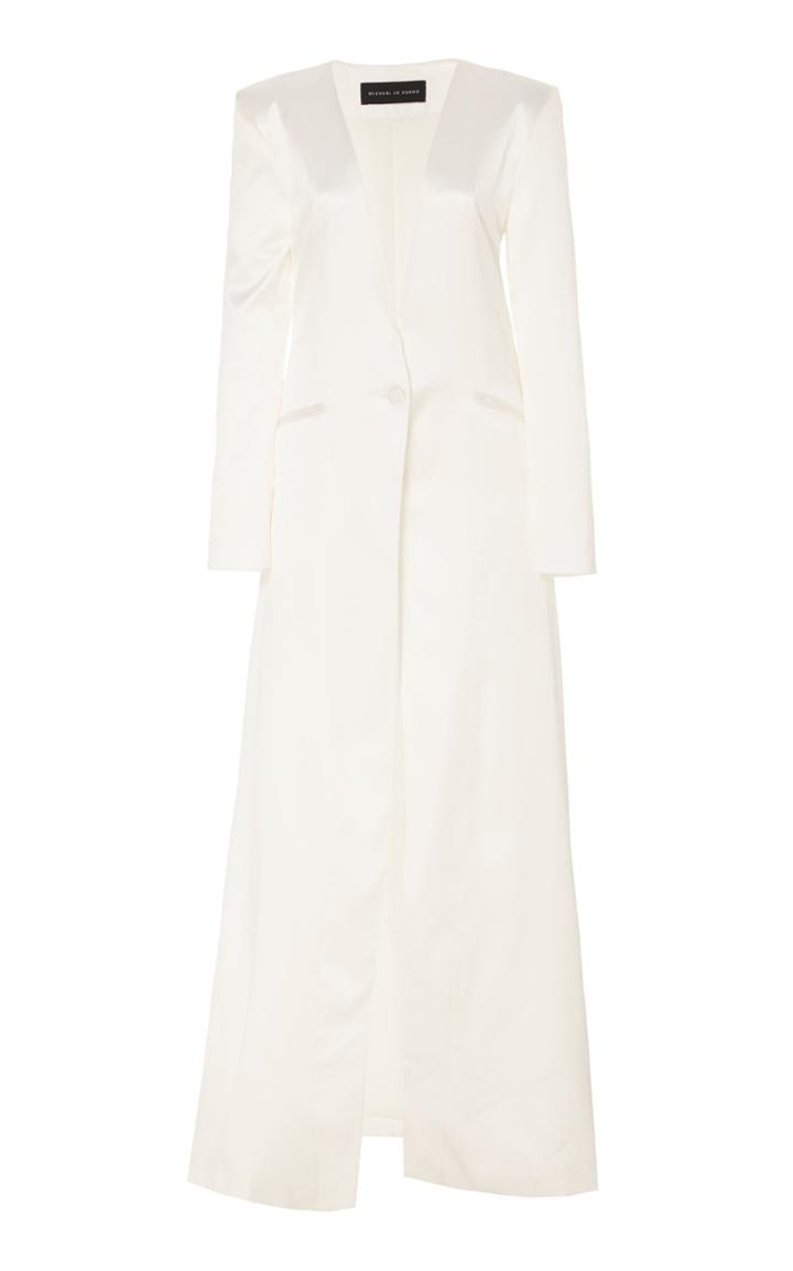 Michael Lo Sordo Empire Maxi Silk Jacket
