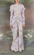 Moda Operandi Yuhan Wang Draped Lace Blouse