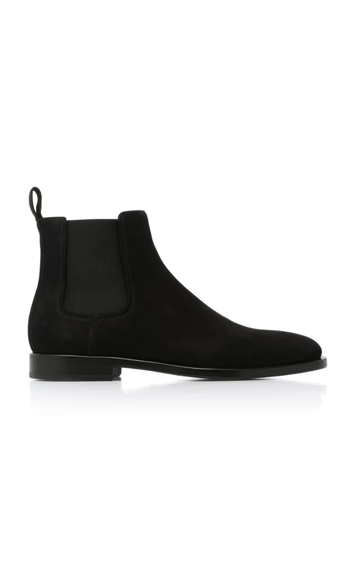 Lanvin Nubuck Chelsea Boots Size: 5