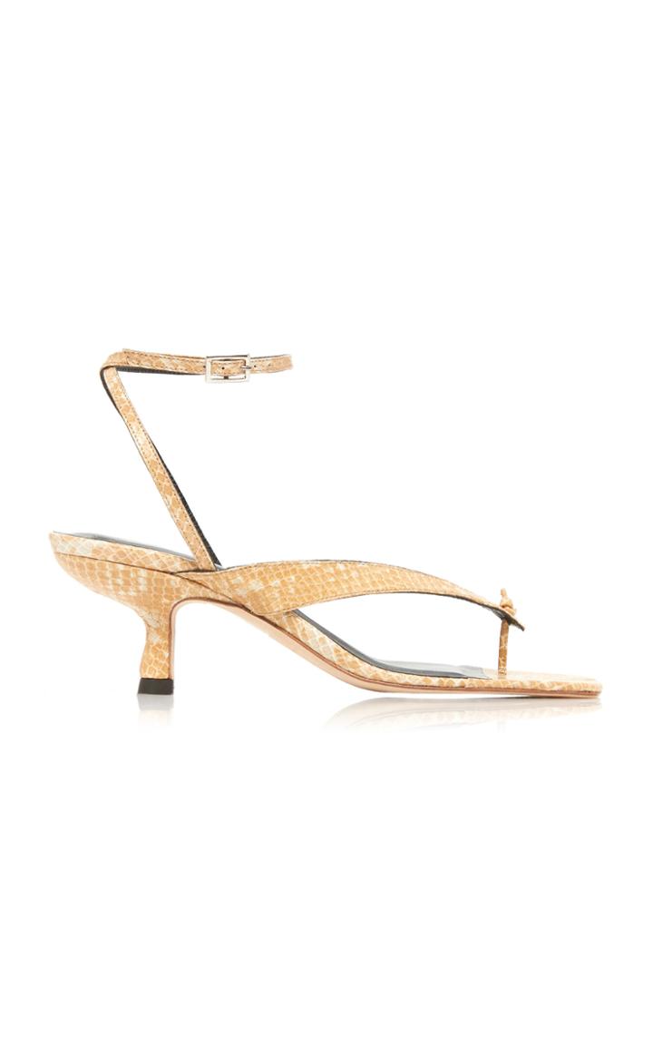 By Far Mindy Leather Sandals