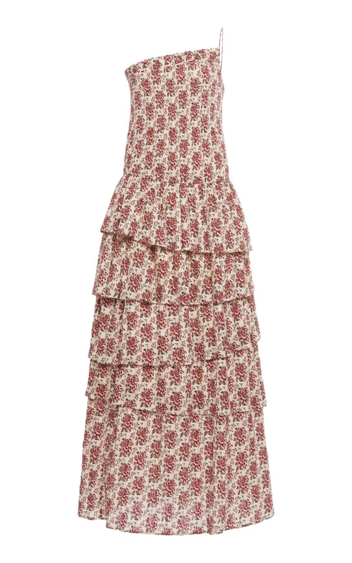 Moda Operandi Sir The Label Flor One Shoulder Maxi Dress