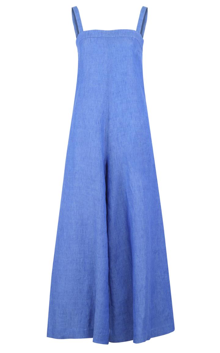 Moda Operandi Martin Grant Linen Wide-leg Jumpsuit