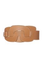 Maison Vaincourt Leather Waist Belt Size: 90 Cm