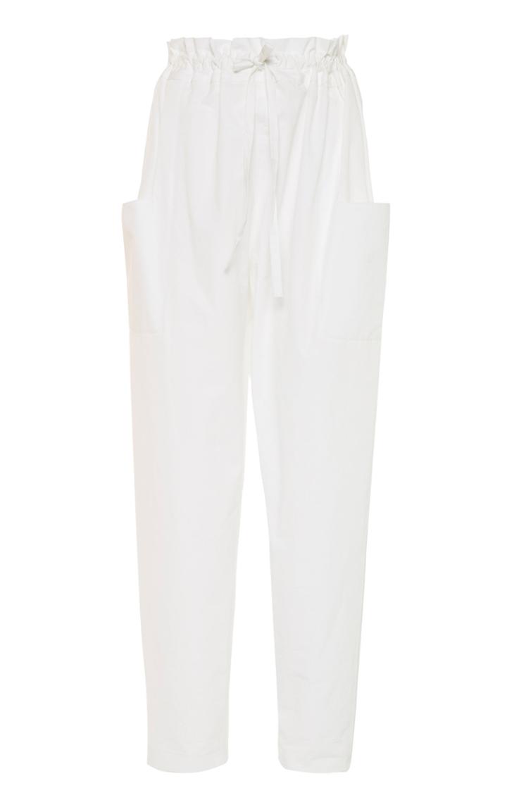 Moda Operandi Maison Rabih Kayrouz Poplin Straight-leg Pants Size: 36