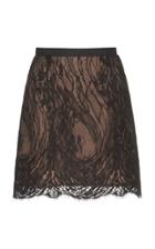 Andrew Gn Lace Mini Skirt