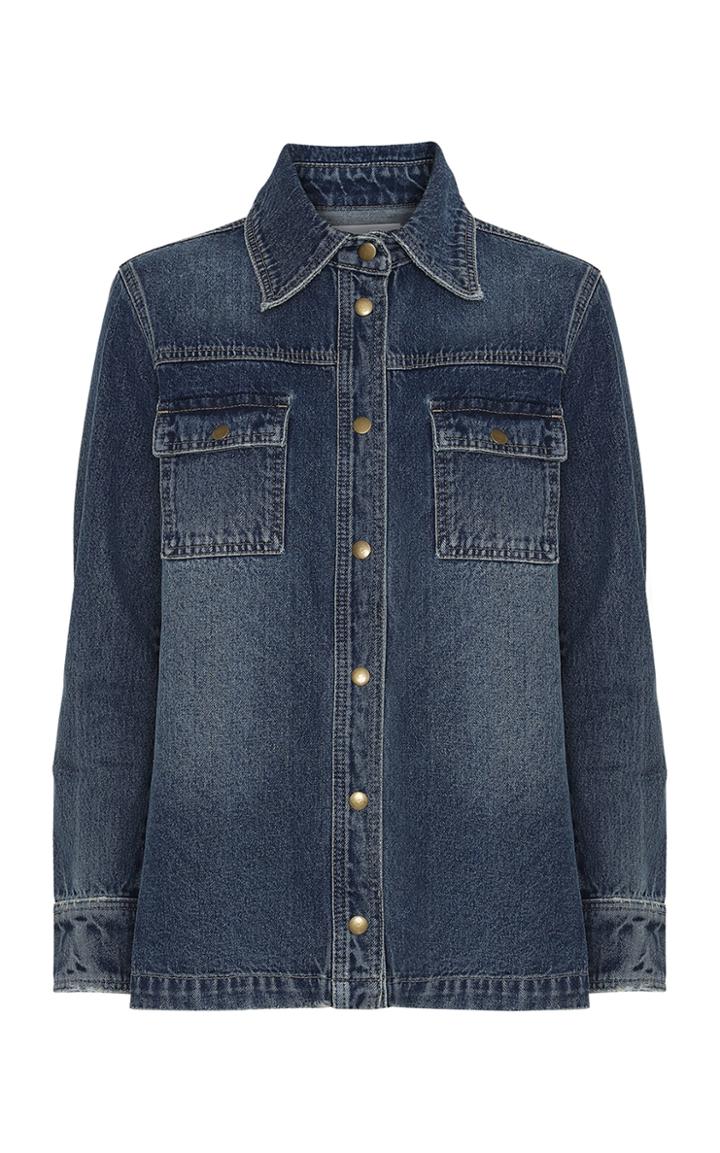 Moda Operandi Remain Rosalyn Denim Top