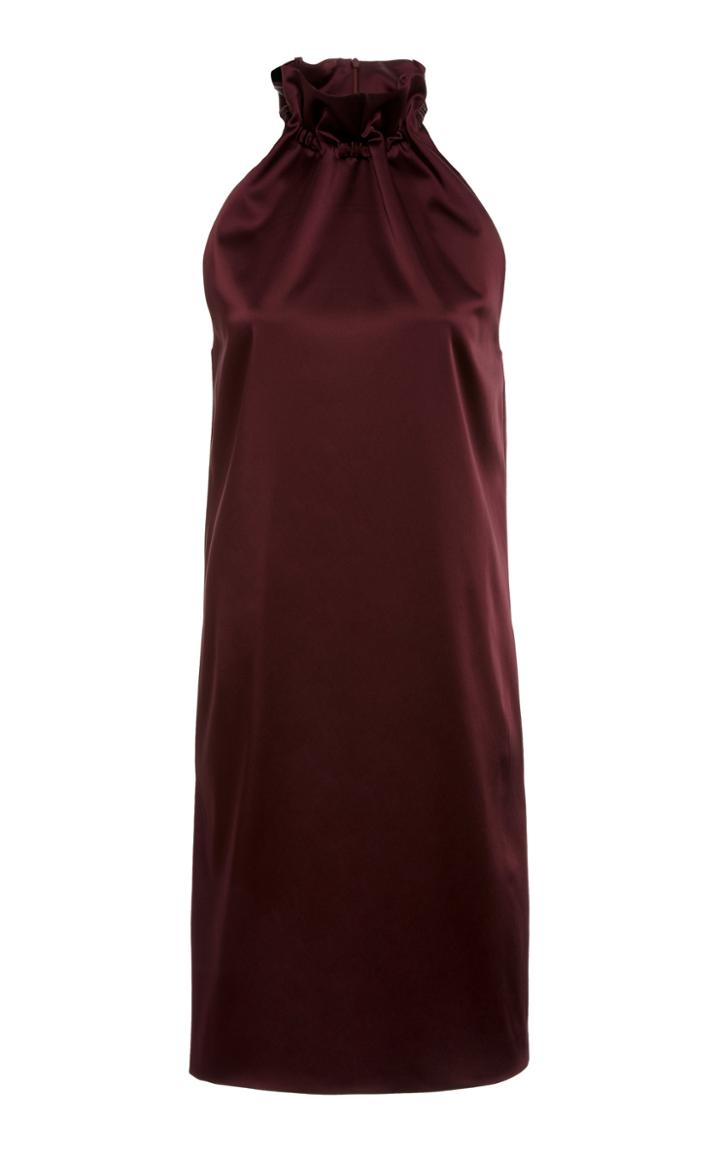 Rosetta Getty Ruched Drawstring Dress