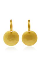 Paula Mendoza Tule Gold-plated Brass Earrings