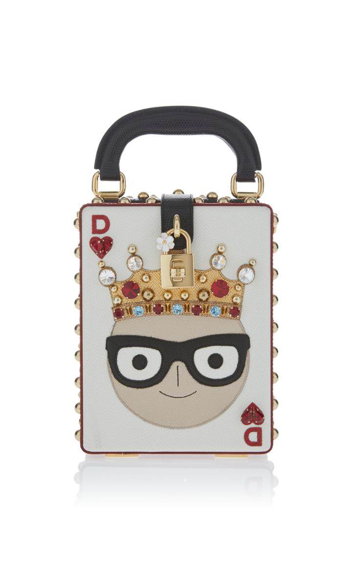 Dolce & Gabbana Playing Card Top Handle Bag