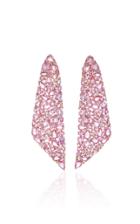 Sutra Pink Sapphire Mosaic Earrings