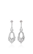 Ben Amun Antique Silver Crystal Earring