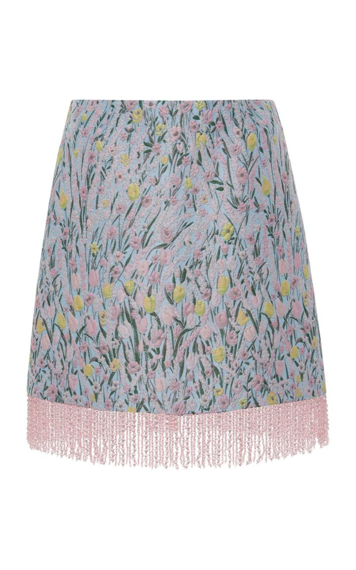 Vivetta Meda Floral Mini Skirt