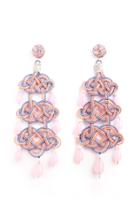 Anna E Alex Campana Dec Silk Earrings
