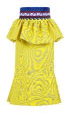 Mary Katrantzou Leto Silk Peplum Midi Skirt