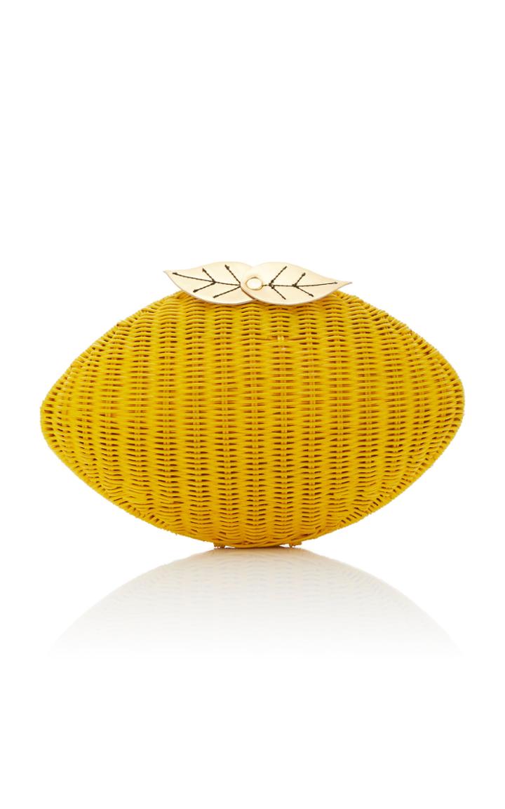 Serpui Sicilian Lemon Clutch