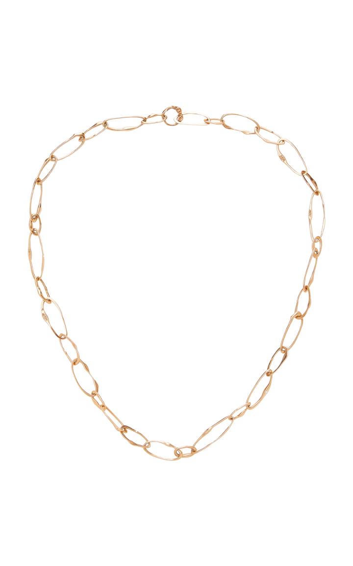 Lucifer Vir Honestus Handmade Oval Link Necklace