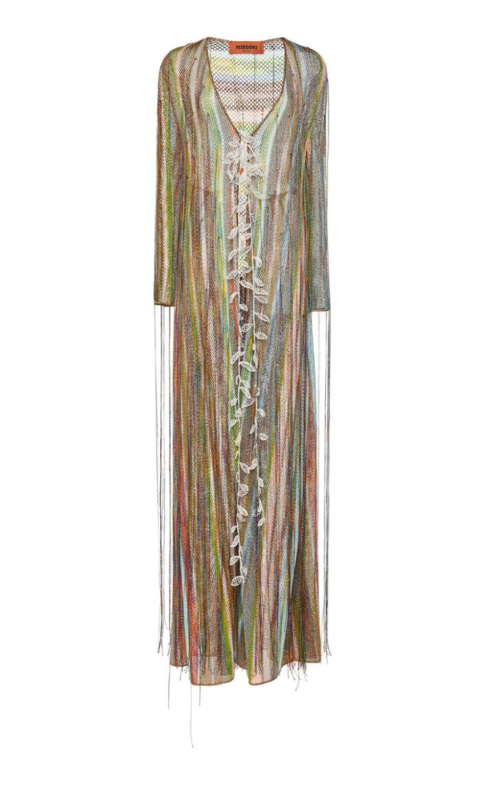 Missoni Self-tie Open-knit Cardigan