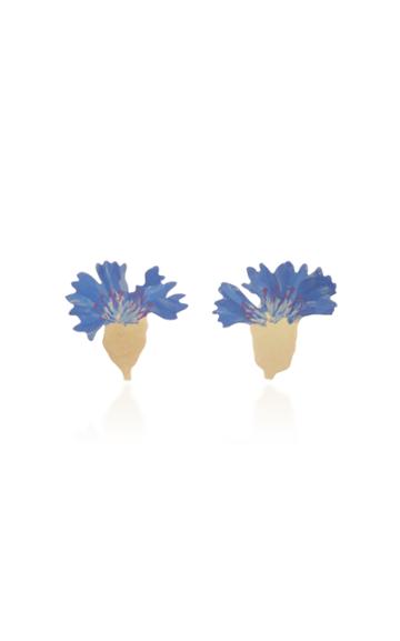 Christopher Thompson Royds Cornflower Stud Earrings