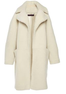 Martin Grant Specialorder-shearling Cocoon Coat-cc