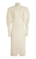 Moda Operandi Isabel Marant Genia Puffed-sleeve Jersey Dress