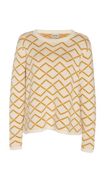Escvdo Elena Acrylic Knit Top