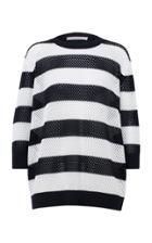 Dorothee Schumacher Sporty Lightness Striped Sweater