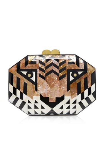 Rafe Tiger Shell Minaudiere