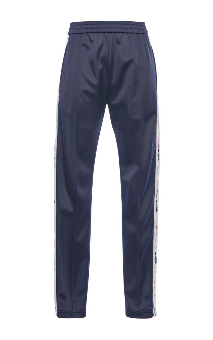 Msgm Athleisure Side Stripe Pants