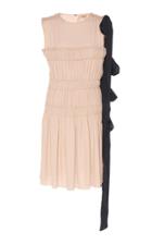 N 21 N&deg;21 Annabel Ruched Crepe De Chine Dress