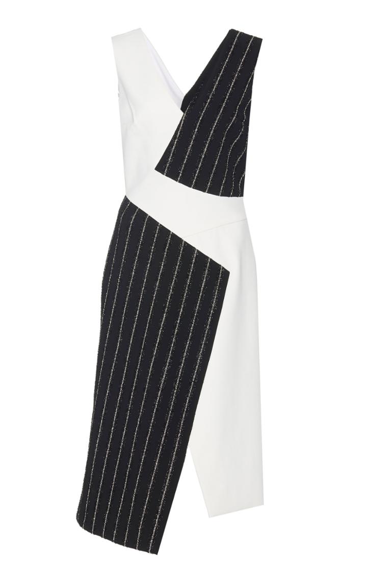 Jeffrey Dodd Asymmetric Combo Dress