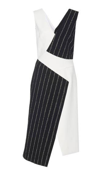 Jeffrey Dodd Asymmetric Combo Dress