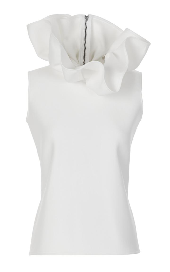 Maticevski Fruition Fluted Collar Top
