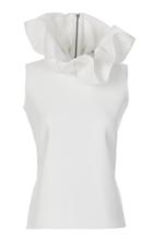 Maticevski Fruition Fluted Collar Top