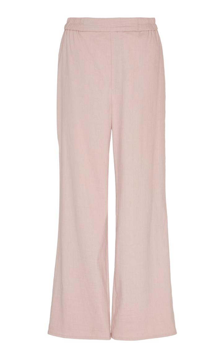 Moda Operandi Sally Lapointe Flared Linen-blend Culottes Size: S