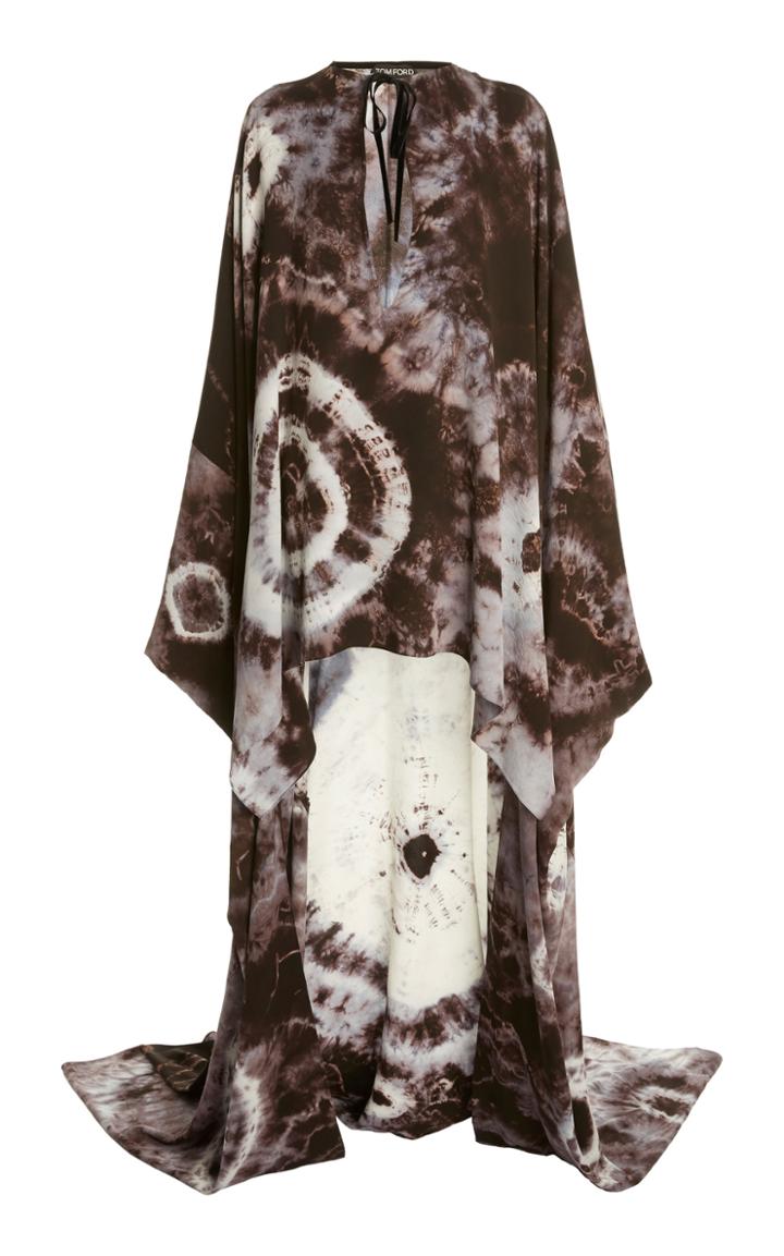 Moda Operandi Tom Ford Tie-dyed Silk Caftan